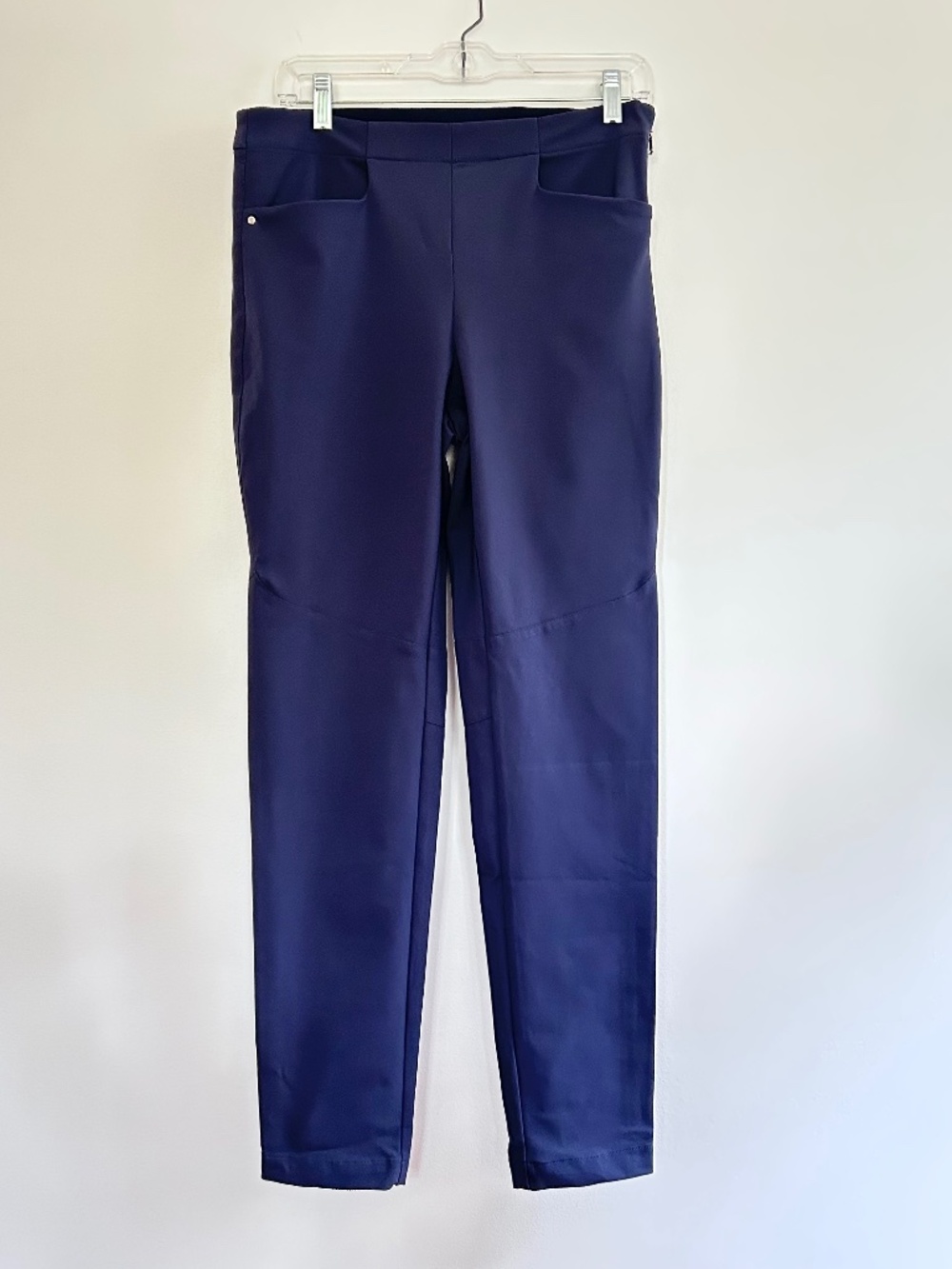 RLX Ralph Lauren Golf Pants Womens 8 Navy Performance Stretch Ankle Slim Fit